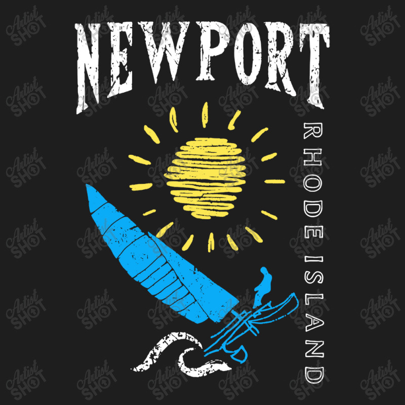 Sailboat Catamaran Newport Rhode Island Classic T-shirt by Anyaran | Artistshot