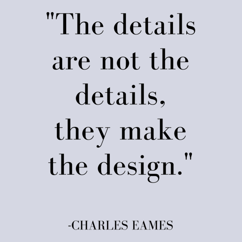 The Details Are Not The Details Eames Quote Hipster Fleece Short | Artistshot