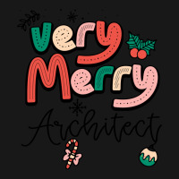 Very Merry Architect Christmas Humor Flannel Shirt | Artistshot