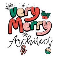 Very Merry Architect Christmas Humor Unisex Hoodie | Artistshot