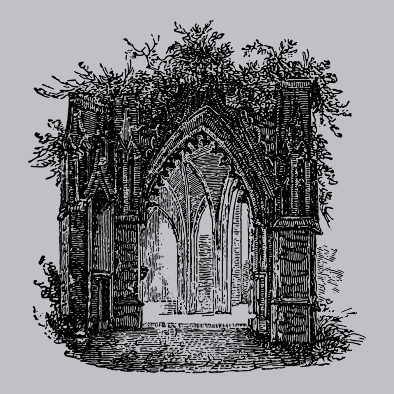 Gothic Arches Cathedral Garden Architecture Quote Pocket T-shirt | Artistshot