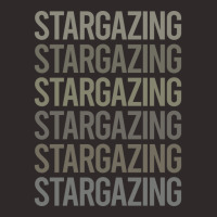 Gray Text Art Stargazing Stargaze Nature Racerback Tank | Artistshot