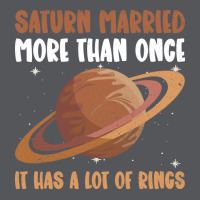 Saturn Married More Than Once It Has A Lot Of Rings Saturn Ladies Fitted T-shirt | Artistshot