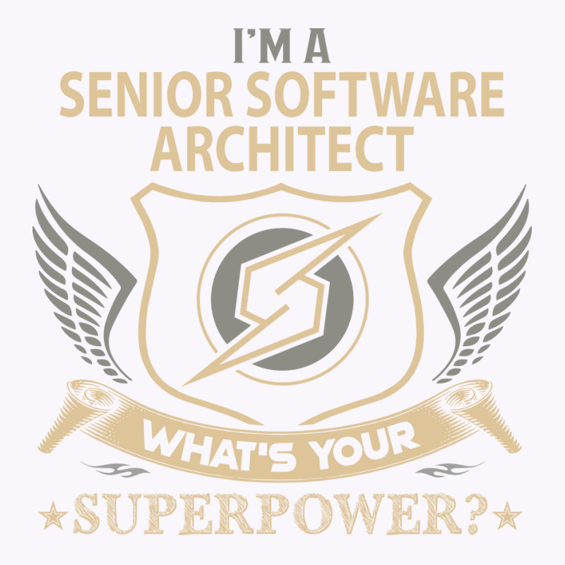 Senior Software Architect T  Superpower Gift Item Tee Tank Top | Artistshot