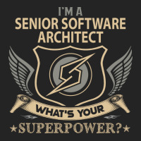 Senior Software Architect T  Superpower Gift Item Tee 3/4 Sleeve Shirt | Artistshot