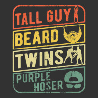 Perfect Gift For Kids Dude-tall Guy Beard Twins Purple Hoser Baby Bodysuit | Artistshot