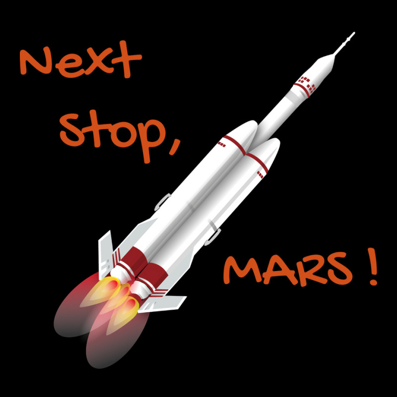 Next Stop Mars Rocket Nostalgia Adjustable Cap by mauxiedomf | Artistshot