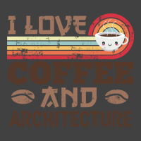 I Love Coffee And Architecture Retro Sunset Gift Quote Vintage T-shirt | Artistshot