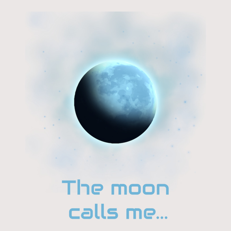 The Moon Calls Me Red Pocket T-shirt | Artistshot