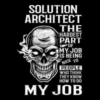 Solution Architect T  The Hardest Part Gift Item Tee Men's Long Sleeve Pajama Set | Artistshot