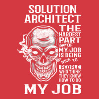 Solution Architect T  The Hardest Part Gift Item Tee Men's Polo Shirt | Artistshot