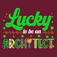 Retro Lucky To Be An Architect Shamrock Irish Patricks Day Hippie Classic T-shirt | Artistshot