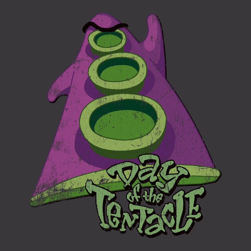 Day Of The Tentacle (distressed) Ladies Curvy T-Shirt by DanielPatrickGrasseschi | Artistshot