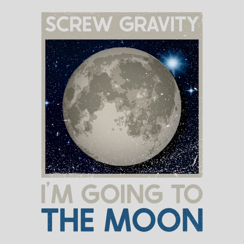 Screw Gravity Im Going To The Moon Moon Lunar Space Lover Men's Polo Shirt | Artistshot