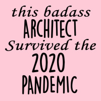 This Badass Architect Survived The 2020 Pandemic Red Graphic T-shirt | Artistshot