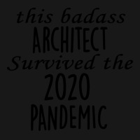 This Badass Architect Survived The 2020 Pandemic Red Flannel Shirt | Artistshot