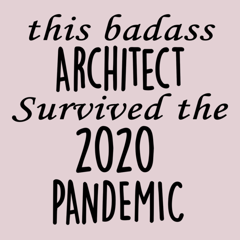 This Badass Architect Survived The 2020 Pandemic Red Ladies Fitted T-shirt | Artistshot