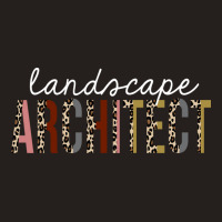 Landscape Architect Leopard Print Funny Gift Aesthetic Tank Top | Artistshot