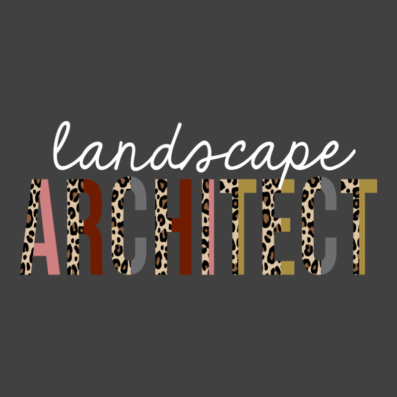 Landscape Architect Leopard Print Funny Gift Aesthetic Vintage T-shirt | Artistshot