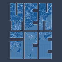 Venice Italy City Map Typography Blueprint V-neck Tee | Artistshot