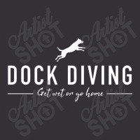 Dock Diving Dog Training Vintage Short | Artistshot