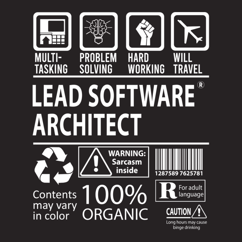 Lead Software Architect T  Multitasking Certified Job Gift Item Tee Vintage Cap | Artistshot