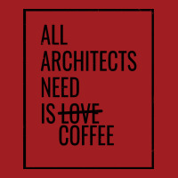 All Architects Need Is Love Coffee Cute Waist Apron | Artistshot