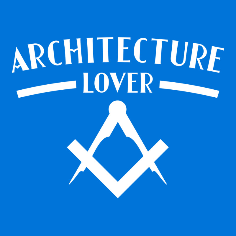 Architecture Lover Architect Student Blue Graphic T-shirt | Artistshot