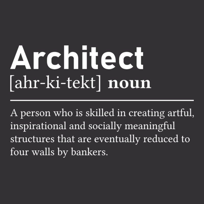 Architect Definition Funny Architecture Music Vintage Short | Artistshot