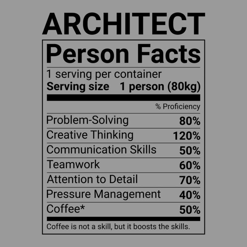 Funny Architect Person Facts Tumblr Skinny Tumbler | Artistshot