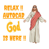 Autocad Expert Is Here So Relax Autocad Pro Is Here Nature Sticker | Artistshot