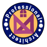 Professional Architect Retro Sticker | Artistshot