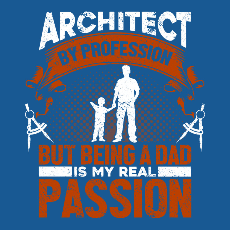 Architect Profession Architectural Design Blue Medium-length Apron | Artistshot