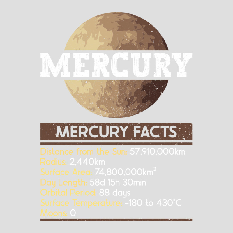 Mercury Facts Mercury Planet Space Lover V-neck Tee | Artistshot