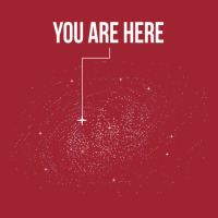 You Are Here Solar System Moon Space Hippie Yellow Long Sleeve Shirts | Artistshot