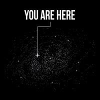 You Are Here Solar System Moon Space Hippie Yellow Fleece Short | Artistshot