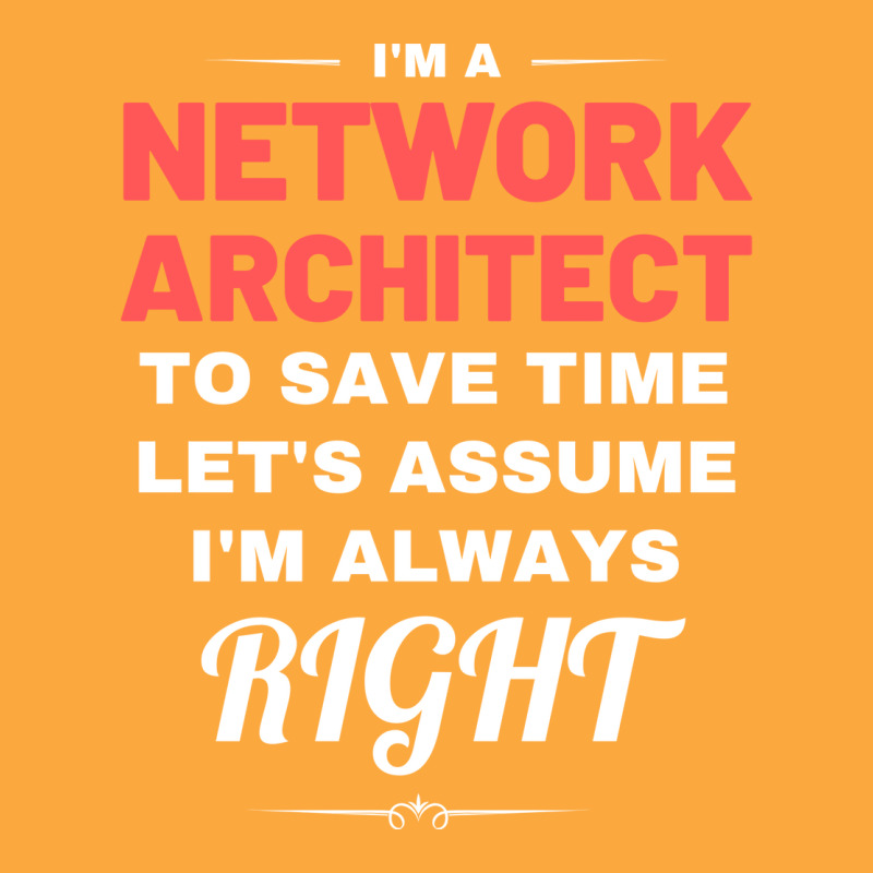 Im A Network Architect To Save Time Lets Assume Im Always Right Aesthe Zipper Hoodie | Artistshot