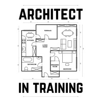 Architect In Training Aesthetic V-neck Tee | Artistshot