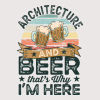 Architecture And Beer Thats Why Im Here Funny Blue Pocket T-shirt | Artistshot