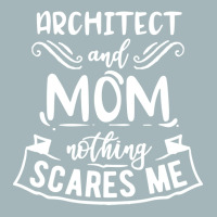 Architect And Mom Nothing Scares Me Nostalgia Unisex Sherpa-lined Denim Jacket | Artistshot