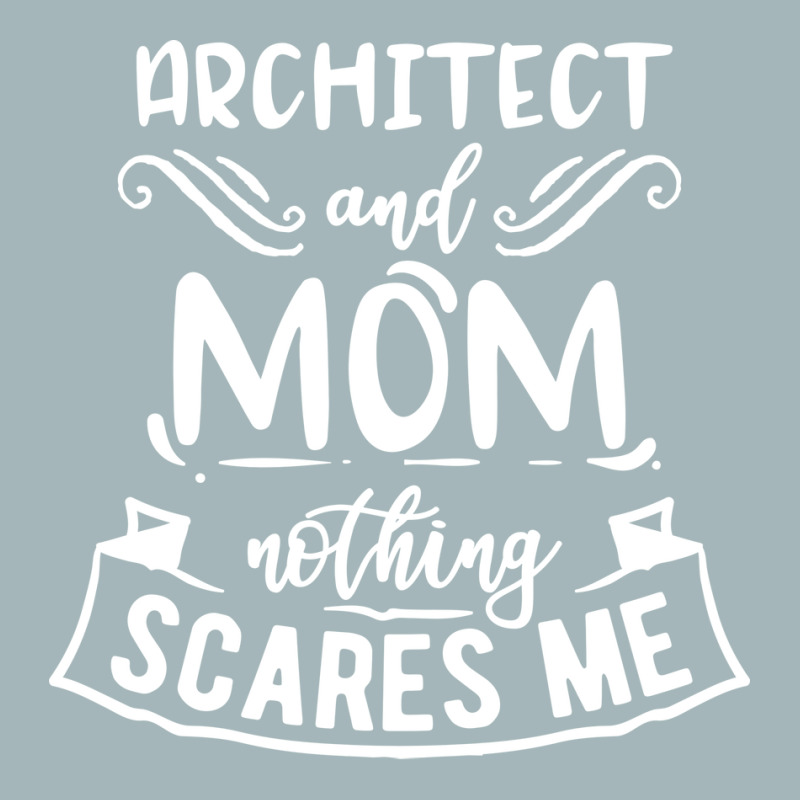 Architect And Mom Nothing Scares Me Nostalgia Unisex Sherpa-lined Denim Jacket | Artistshot