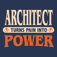 Architect Turns Pain Into Power Humor Men Denim Jacket | Artistshot