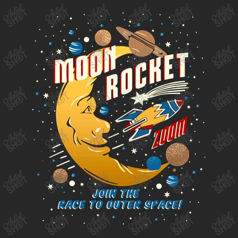 Moon Rocket Vintage Men's T-shirt Pajama Set | Artistshot