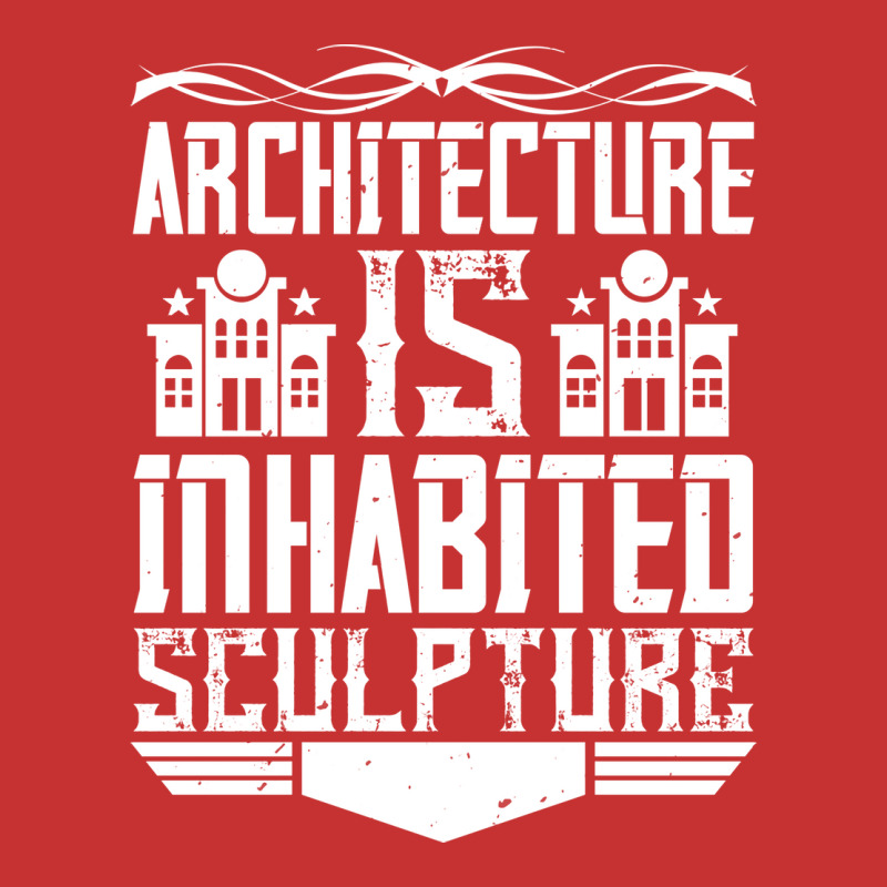 Architecture Is Inhabited Sculpture Funny V-neck Tee | Artistshot