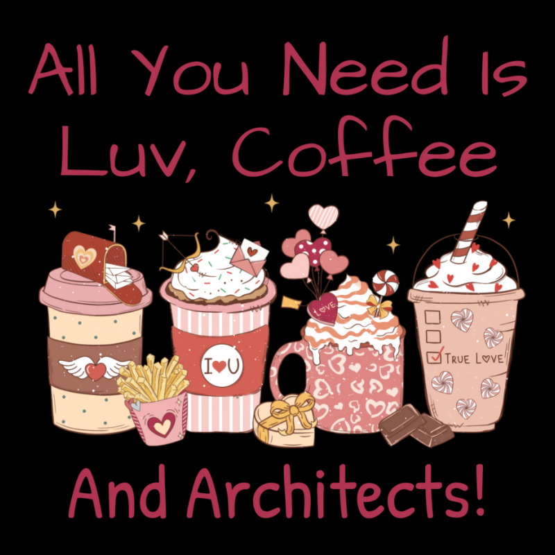 Architect Coffee Valentines Day Theme Hearts And More Stars Fleece Short | Artistshot