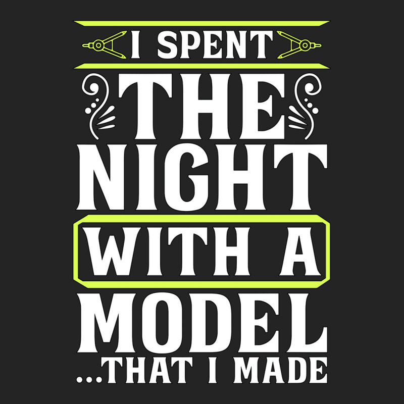 Architect Architects I Spent Night Architecture Funny 3/4 Sleeve Shirt | Artistshot