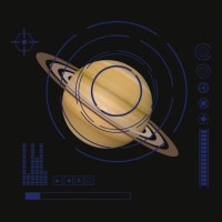 Saturn Exploration Space Travel Quote Scorecard Crop Tee | Artistshot