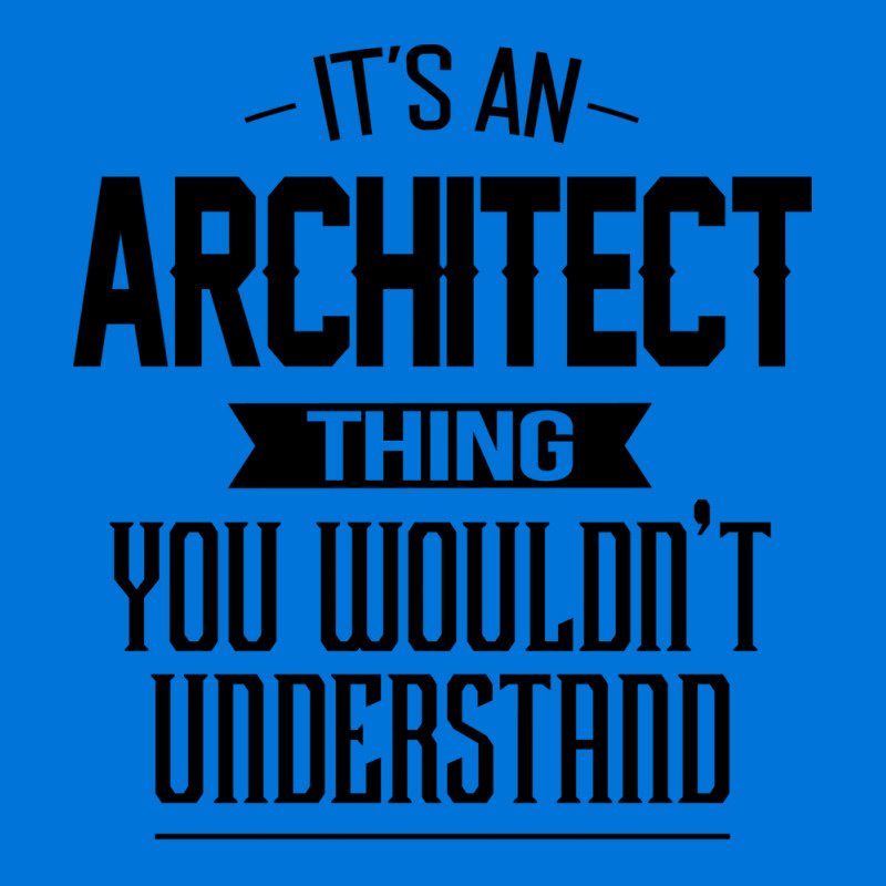 Its An Architect Thing You Wouldnt Understand Nostalgia Metal Print Vertical | Artistshot