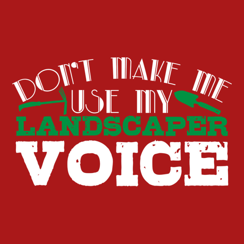 Landscaper Voice Pun Gardener Gardening Summer Adjustable Cap | Artistshot