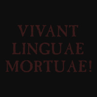 Long Live Dead Languages - Latin Crop Top | Artistshot